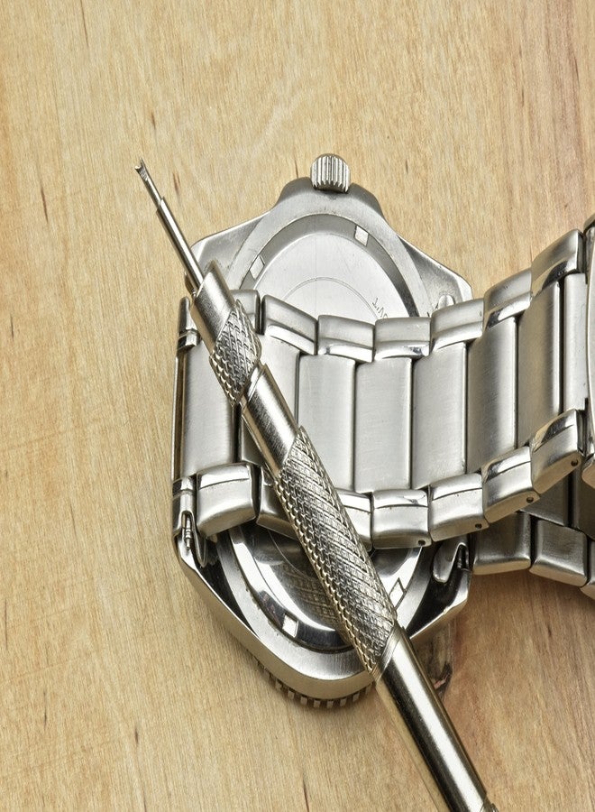 اس اي طقم أدوات زنبرك الساعة من SE مكون من 7 قطع - يتضمن 6 دبابيس قابلة للتبديل وأداة بطول 5 بوصات - مثالي لإصلاح الساعات - JT6203 - Image 4